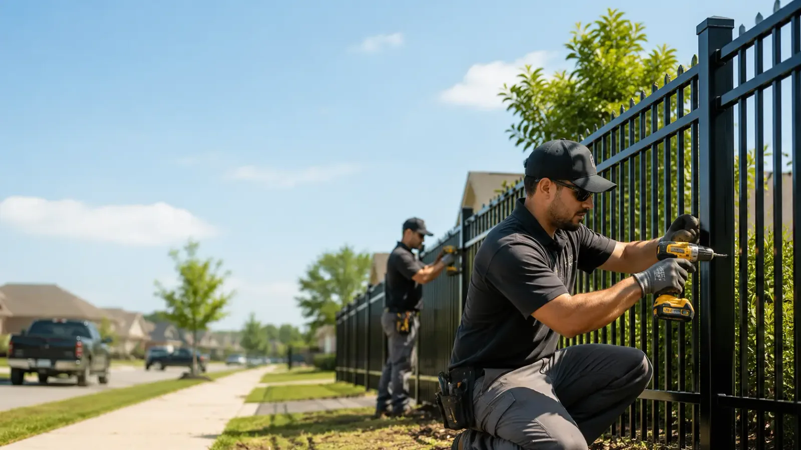 Metal Fence Installation in Center, ND